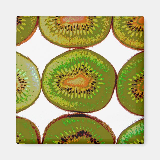 Íman Fatias de Kiwi (Frente)