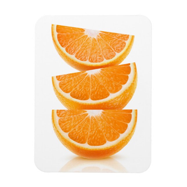 Íman Fatias de laranja numa pilha (Vertical)