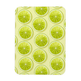 Íman Fatias de limão em amarelo claro