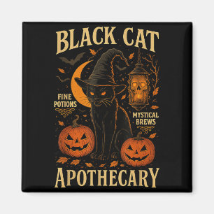 Íman Fato Retro e de Halloween Gato Preto M Boticário