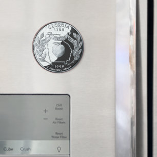 Íman Faux Georgia State Quarter