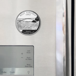 Íman Faux West Virginia State Quarter