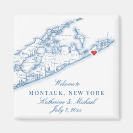 Íman Favor de Casamento no Destino Hamptons Montauk