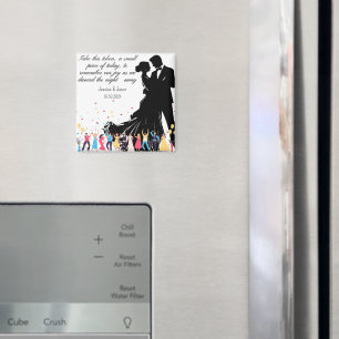 Íman Favor de casamento personalizado, presentes person