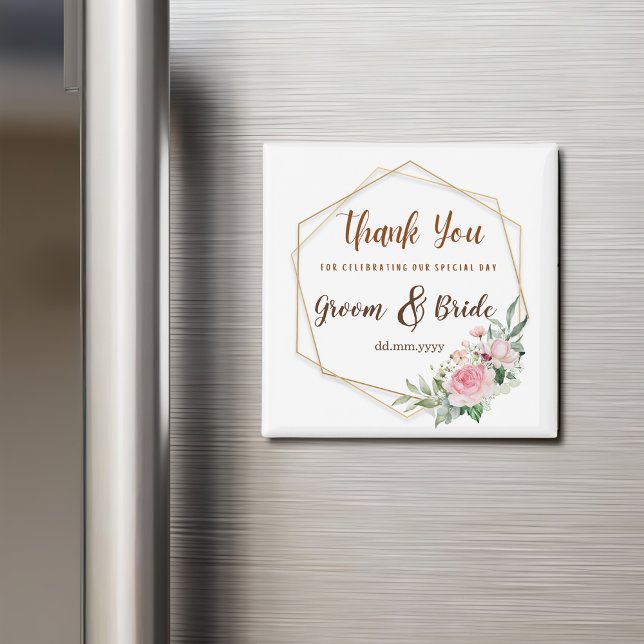 Íman Favor De Casamento Personalizável Do Magnet Para C (Criador carregado)