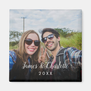 Íman Favor de Foto e Nome Personalizado