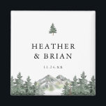 Íman Favor do Casamento da Floresta de Aventura<br><div class="desc">Magnet Favorável ao Casamento da Floresta de Aventura</div>