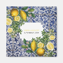 Favor do Casamento Português para Limões do Medite