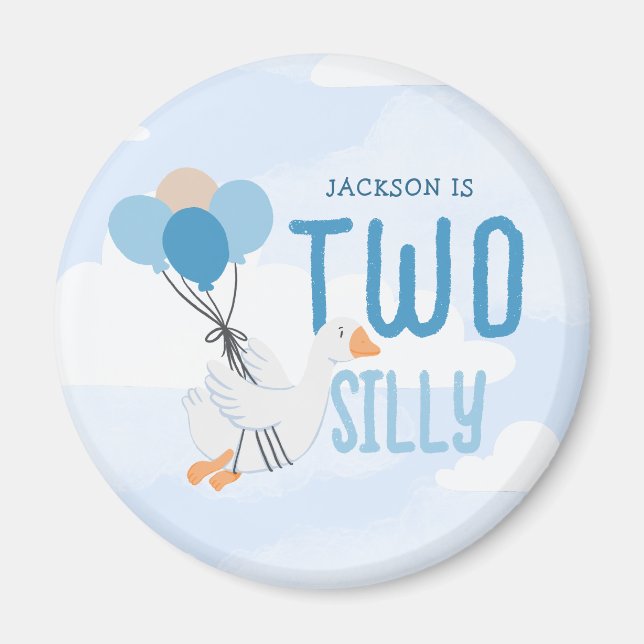 Íman Favor do Partido do segundo aniversário do Ganso d (Frente)