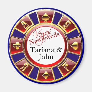 Íman Favor Dourado azul vermelho do ímã da