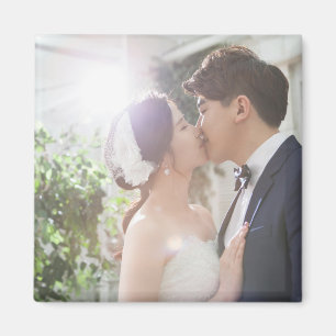Íman Favor personalizado de casamento de fotos