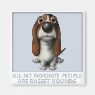 Íman Favorito de Basset Hound