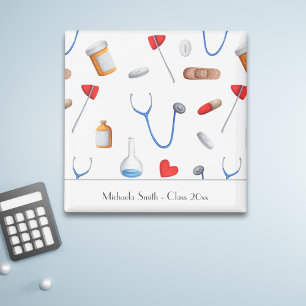 Íman Favorito de graduação personalizado 