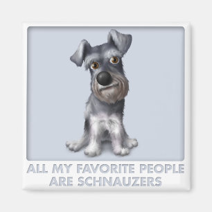 Íman Favorito do Schnauzer