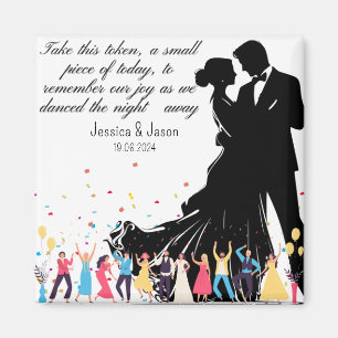 Íman Favorito personalizado de casamento, presentes per