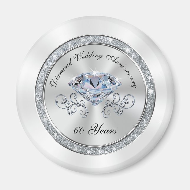 Íman Favoritos para festas de aniversário de casamento  (Frente)