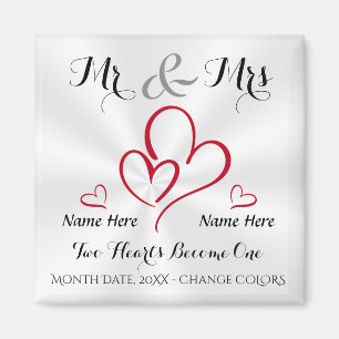 Íman Favoritos personalizados de casamento barato para