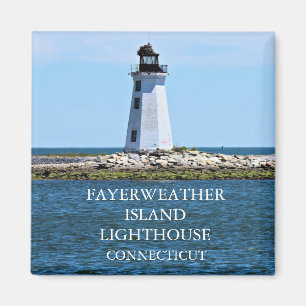 Íman Fayerweather Island Lighthouse, Connecticut