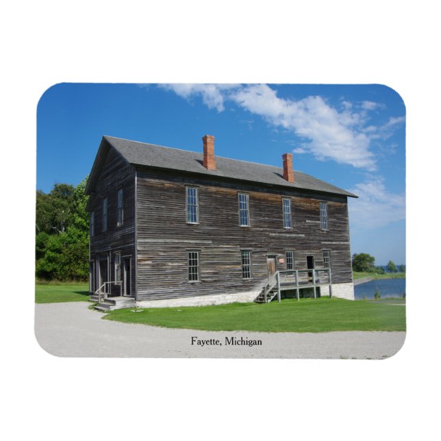 Íman Fayette, imã da Casa de Ópera de Michigan (Horizontal)
