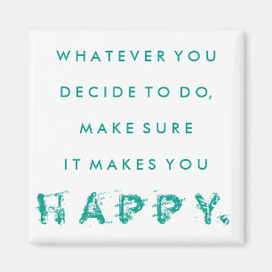 Íman Faz Você Ficar Feliz Teal