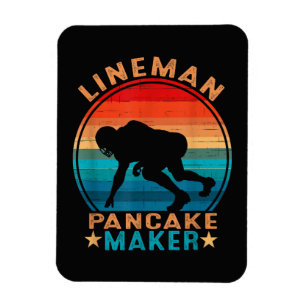 Íman Fazedor de Panqueca Lineman - Futebol Americano