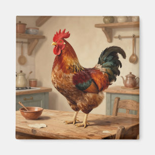 Íman Fazenda da Galinha Orgulhosa Cozinha