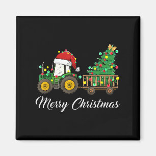 Íman Fazenda de fazendeiro de suor de Natal do trator F