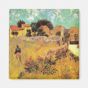 Íman Fazenda em Provence por Vincent van Gogh