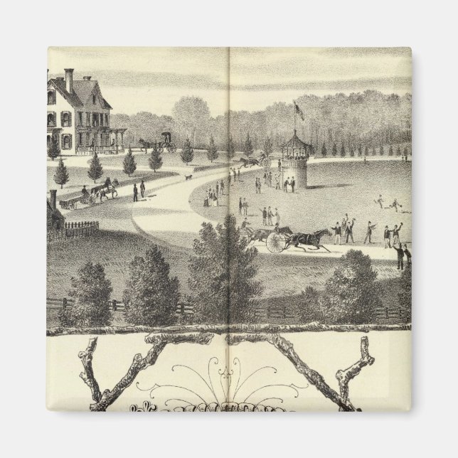 Íman Fazenda Hamiltoniana em Middletown, NJ (Frente)