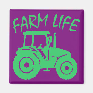 Íman Fazenda Life Trator #USAPatriotGraphics ©