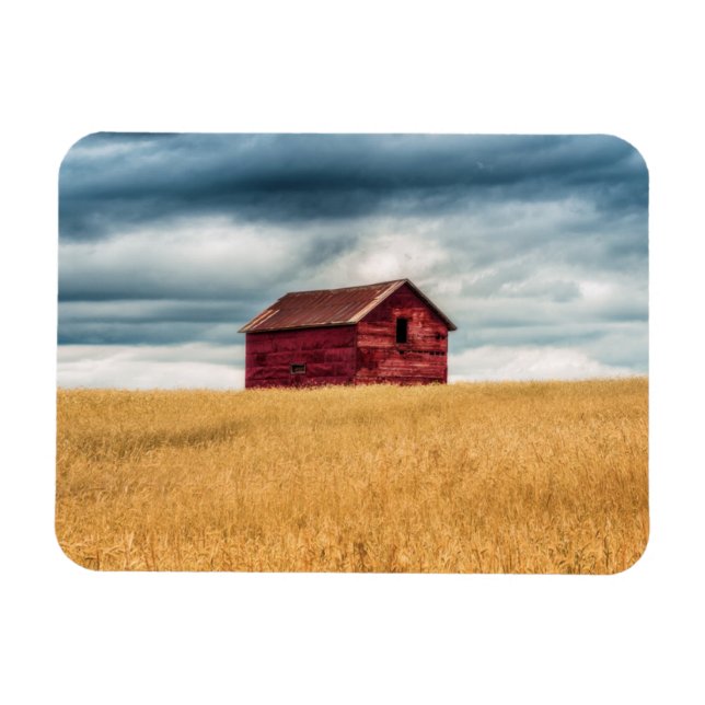 Íman Fazendas | Antigo Barn Vermelho (Horizontal)