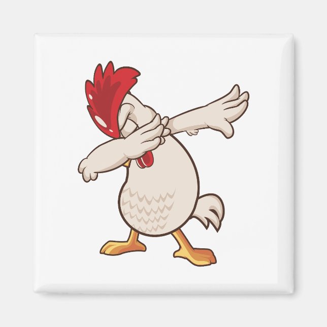 Íman Fazendeiro Dabbing de Frango Dança Dab (Frente)