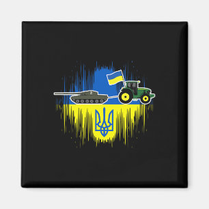 Íman Fazendeiro Ucraniano Rouba Tanque Bandeira da Ucrâ
