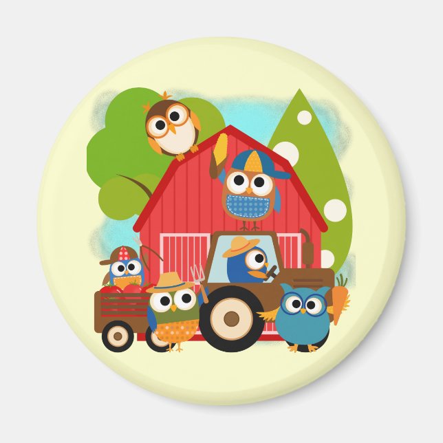 Íman Fazendeiros da coruja (Frente)