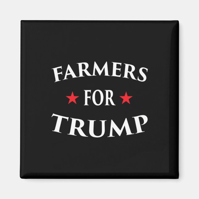 Íman Fazendeiros Para Trump Fazenda Rancho Trator Voar  (Frente)