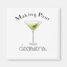 Fazer Pour Decisões com Martini Glass