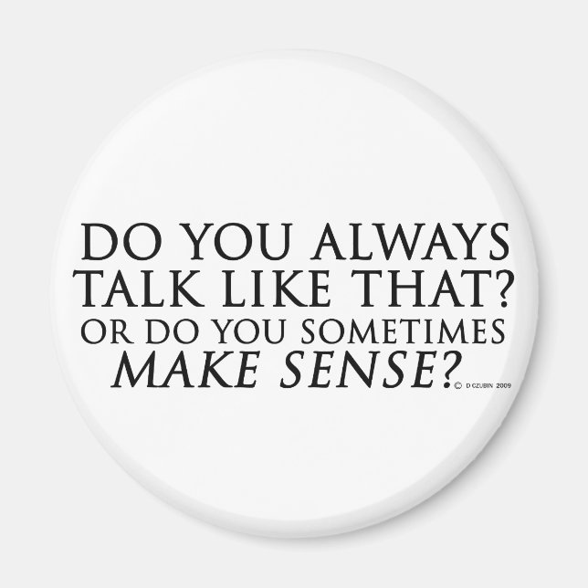 Íman Fazer Sentido (Frente)