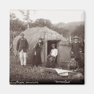 Íman Fazer Tappa, um pano nativo, c.1875 (foto do