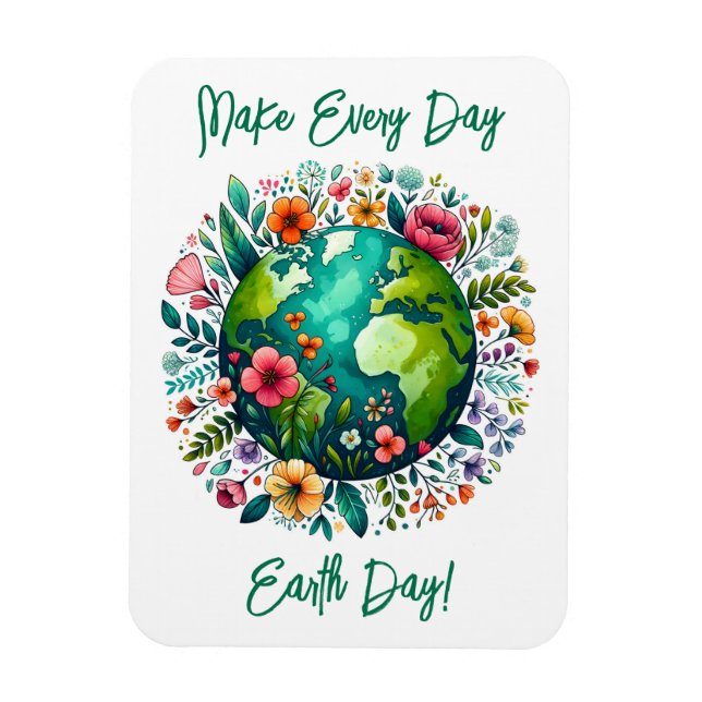 Íman Fazer Todos os Dias o Dia da Terra (Vertical)
