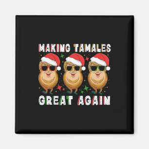 Íman Fazer Trump Tamale Excelente Novamente Xmas Mexica