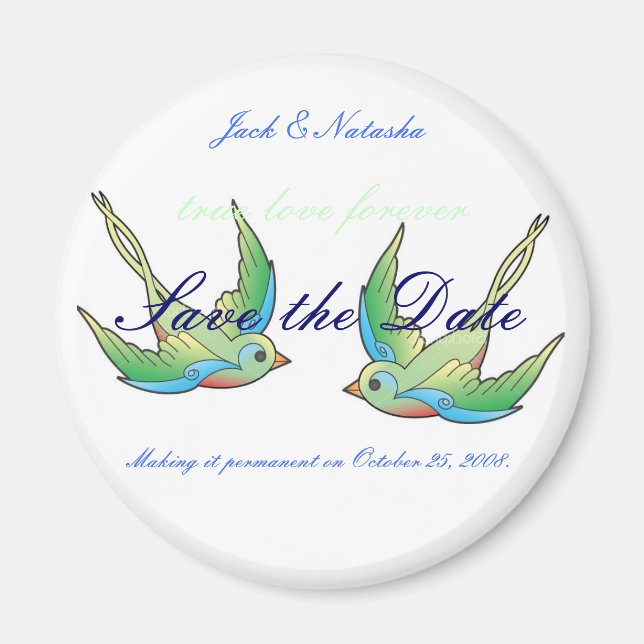 Íman Fazer verdadeiro amor permanente (Frente)