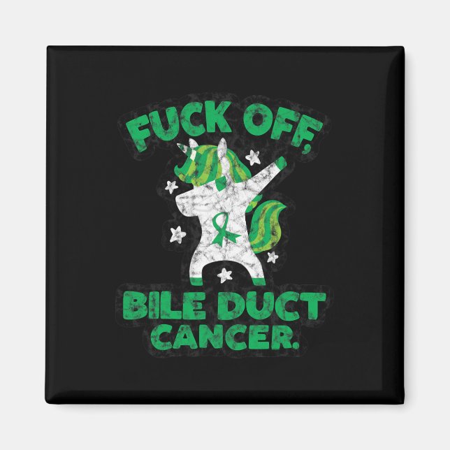 Íman Fck Off Bile Duct Cotação Com Unicorn (Frente)