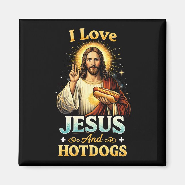 Íman Fé, Amor e Cachorros Quentes (Frente)
