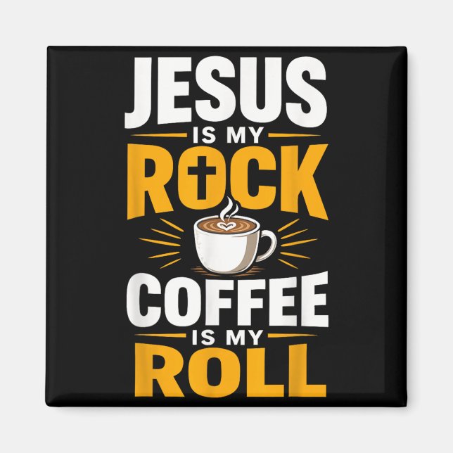 Íman Fé Cristã Jesus Café Manhã Oração (Frente)