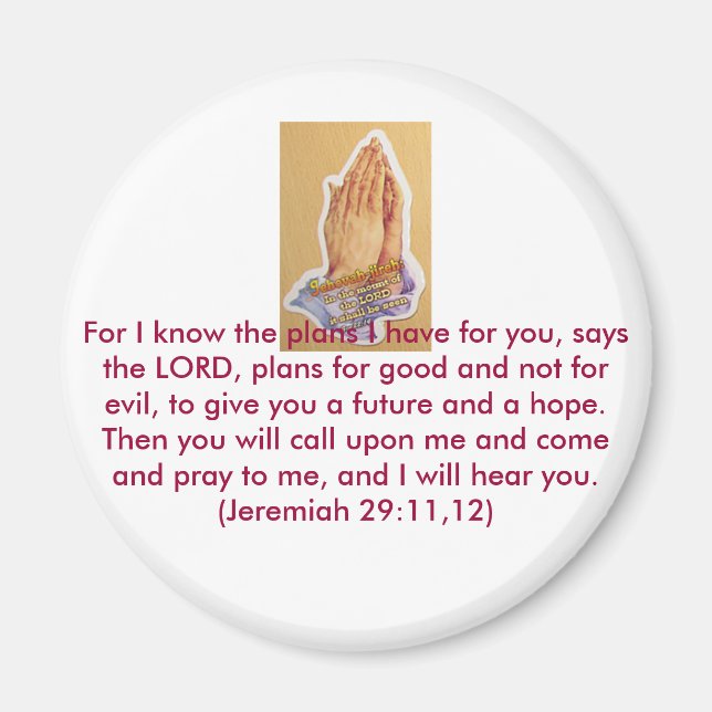 Íman Fé cristã, vinhetas de imã, venda inteira. (Frente)