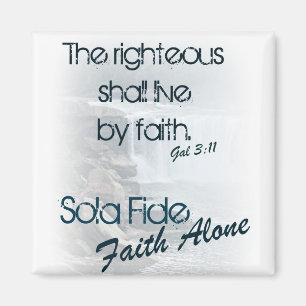 Íman Fé de Sola Fide/apenas