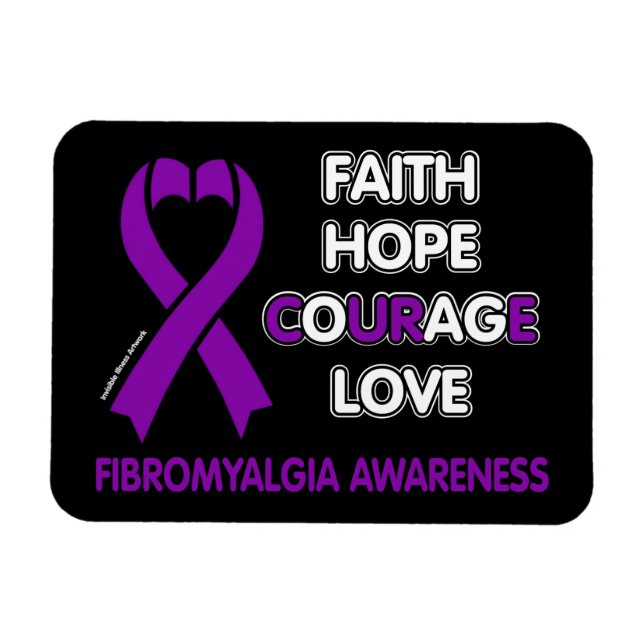 Íman Fé Esperança Coragem Amor... Fibro (Horizontal)