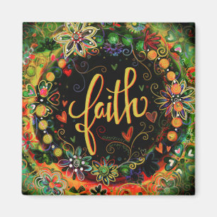 Íman "Fé" Inspirivity ONE WORD Magnet