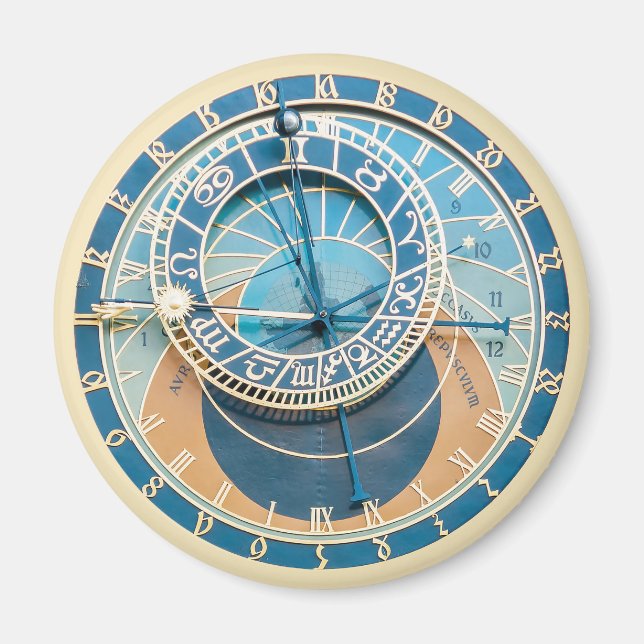 Íman Fechamento do Relógio Astronômico de Praga, R. Che (Frente)