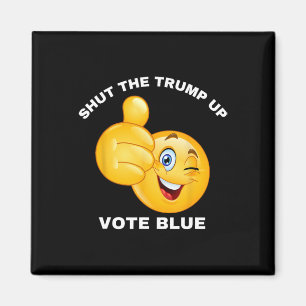 Íman Feche A Boca Votar Azul Reeleger Biden Preside